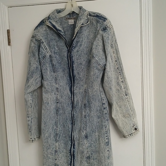Vintage Jordache denim dress women's size 13/14 Large - Picture 3 of 11